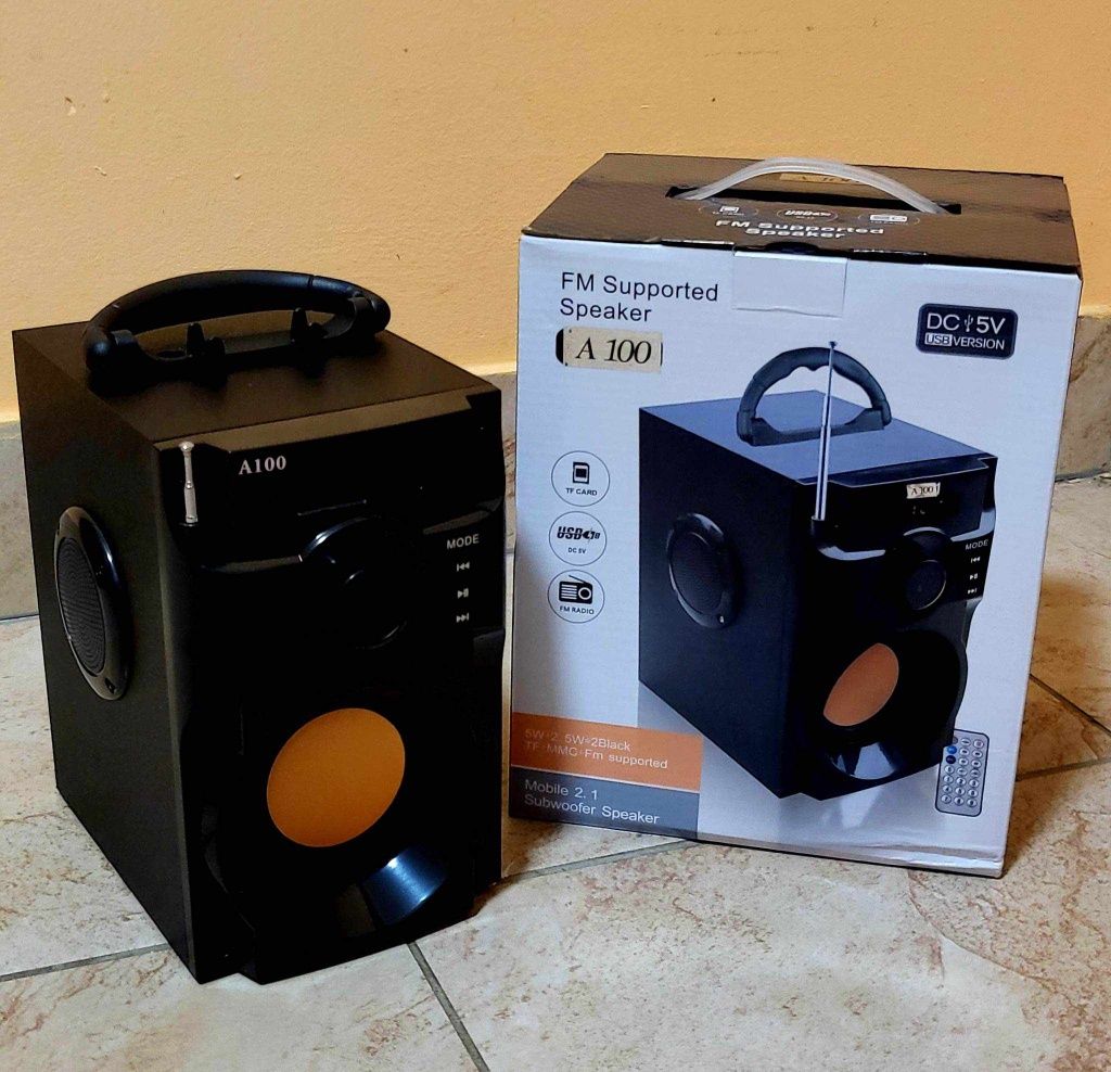 Przenośny głośnik speaker A100