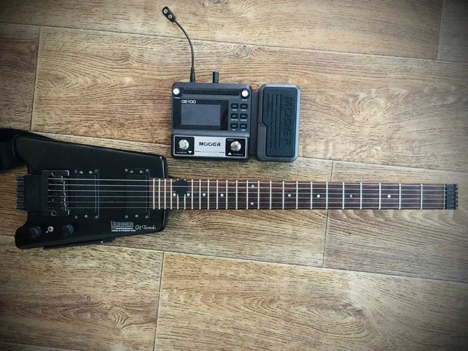 Електрогітара Hohner GT2 Tremolo 1988р , у комплекті з процесором.