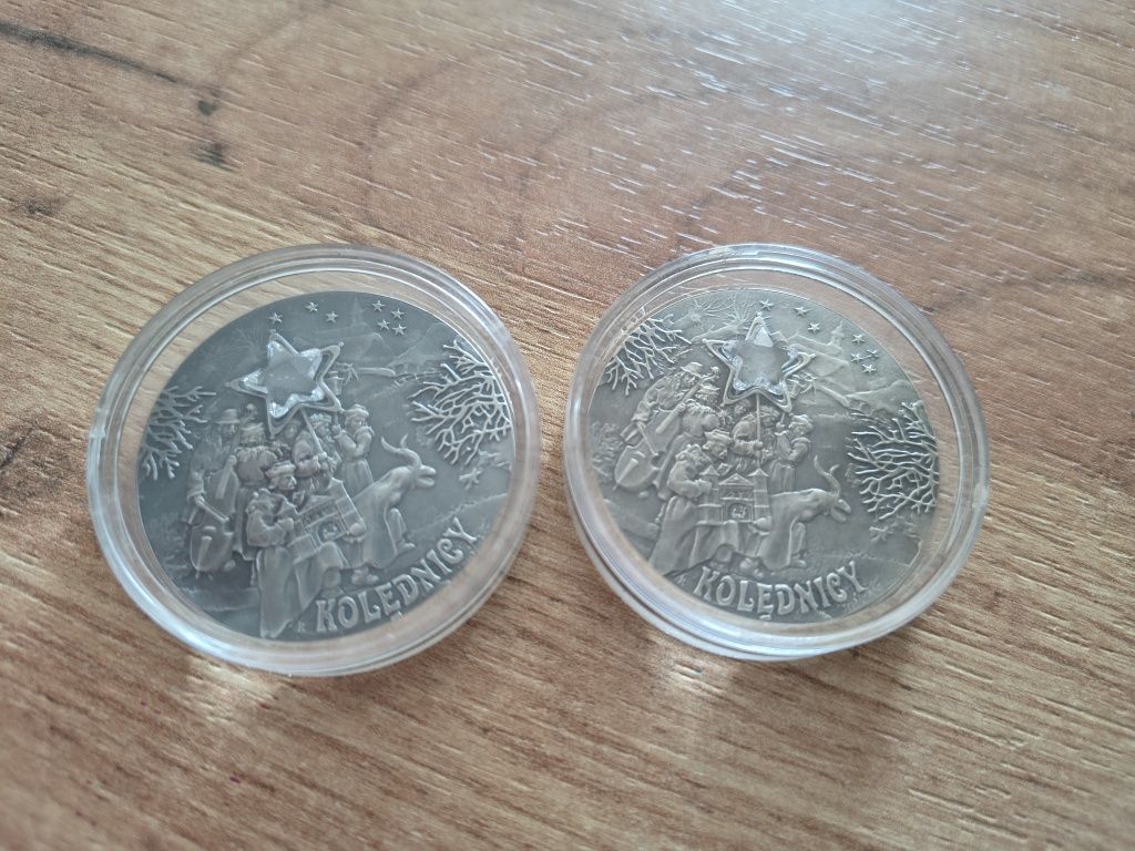 Kolędnicy 20 zł, srebrna moneta 2x