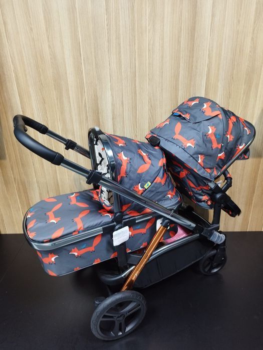 Wózek bliźniaczy, wózek rok po roku, Cosatto WOW XL Fox