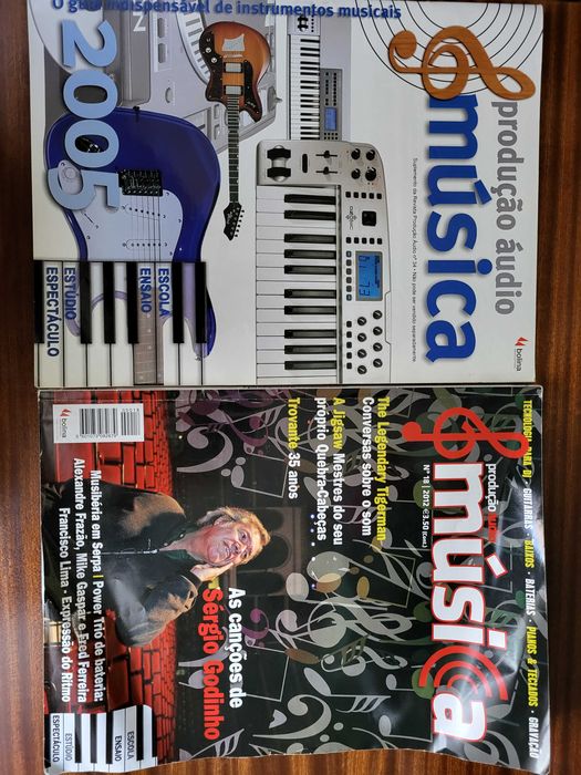 Revistas Produção Áudio & Música (2005 a 2012)
