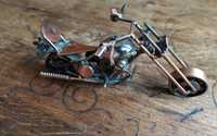 Metalowy model motocykla