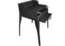 Grill żeliwny mały - 4 wysokości od 24 cm do 102 cm, same żeliwo