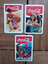 Lote de 3 Calendários * Coca Cola * 1983/1984/1985 * Excelente Estado