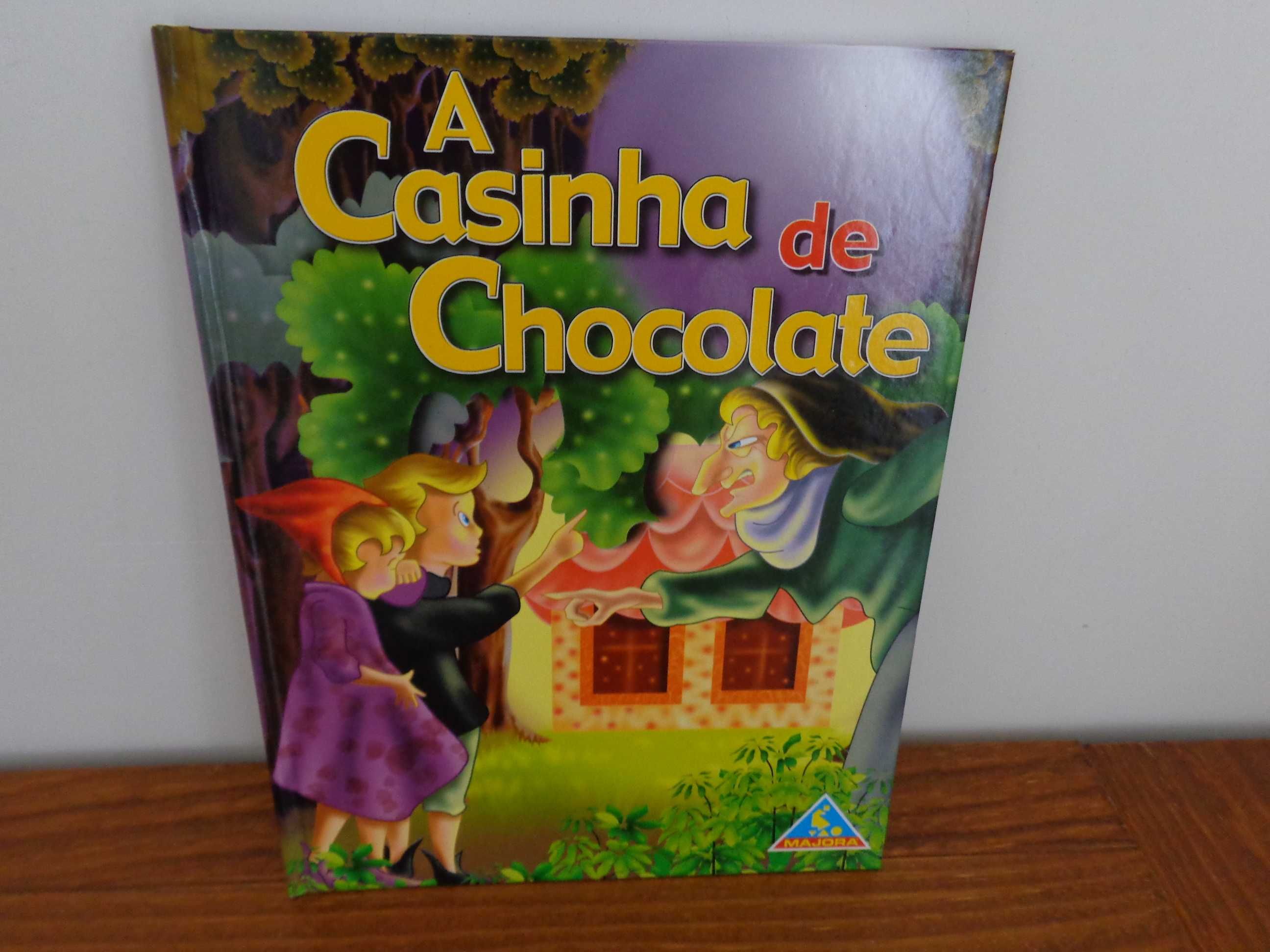 "A casinha de chocolate", livro infantil, da Majora, novo
