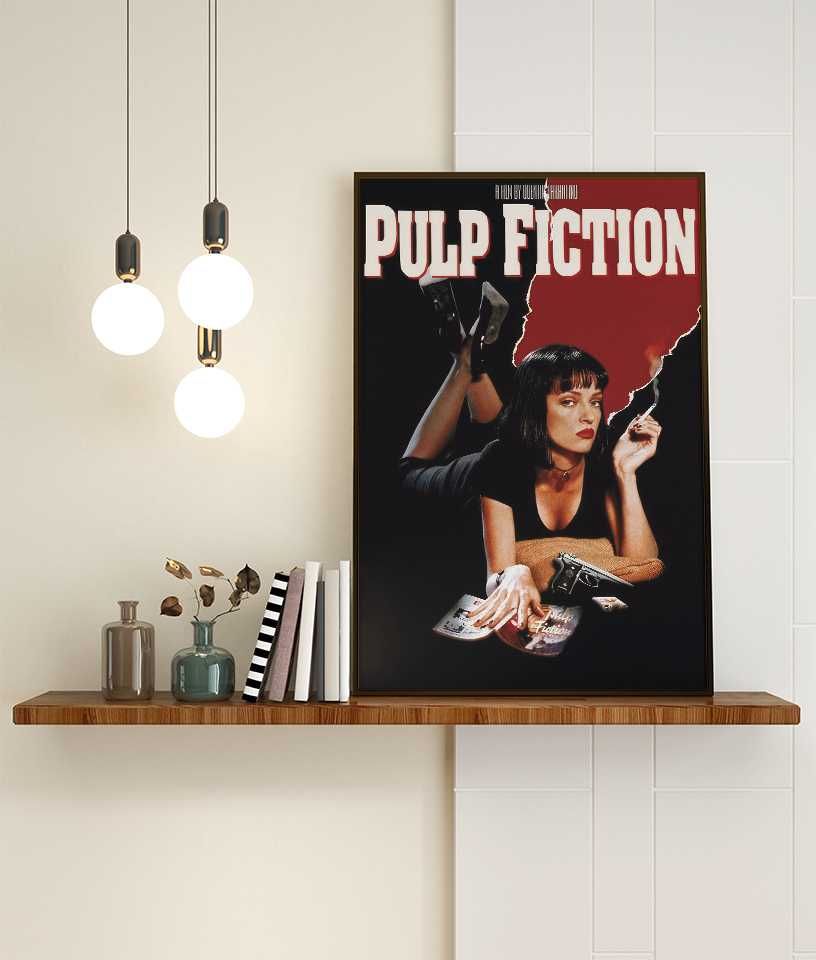 Plakat A3 Pulp Fiction filmowy