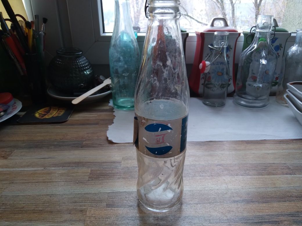 Butelka szklana Pepsi 250 ml wersja limitowana.