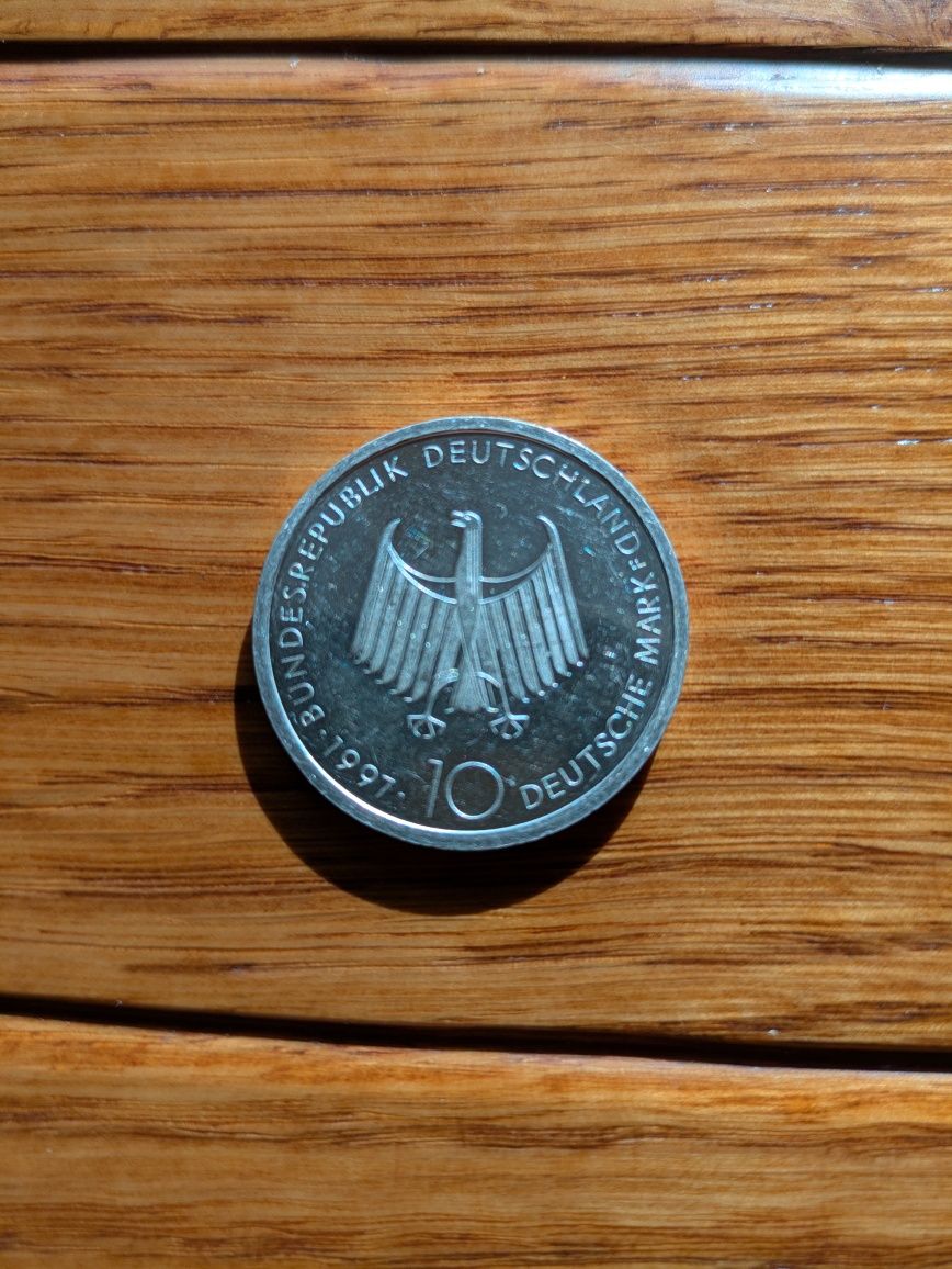 Moneta 10 marek niemieckich 2 szt srebro.