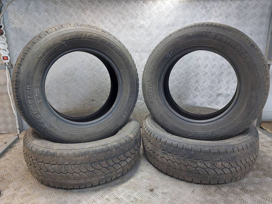 OPONY ZIMOWE 4 SZT 225/65R16C 2018R KORMORAN