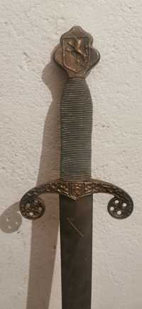 solidny miecz koronacyjny 110cm szczerbiec.