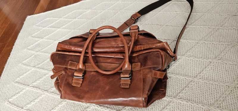 Nieużywana torba skórzana Gino Rossi