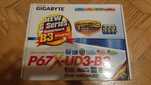 Płyta główna Gigabyte P67X-UD3-B3 z procesorem core i5 3470 socket lg