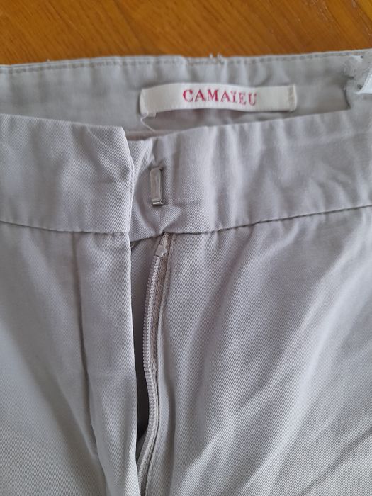 Spodnie chinosy, Spodnie beżowe, Spodnie damskie, camayeu