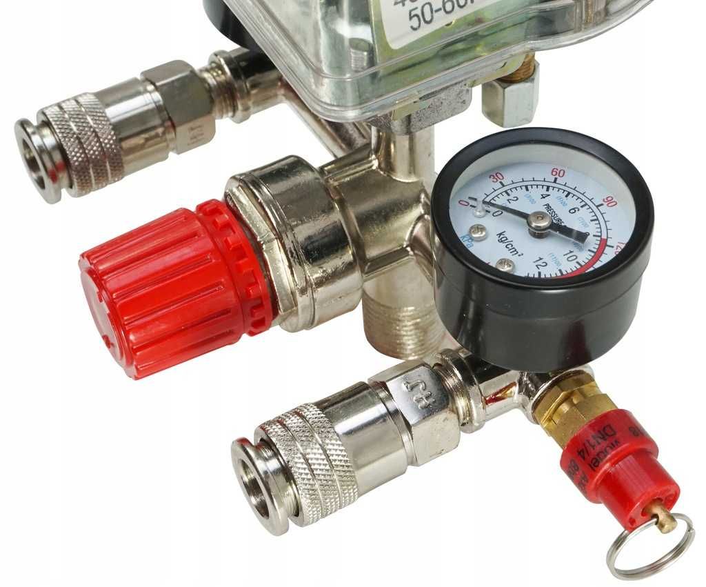 WYŁĄCZNIK CIŚNIENIOWY DO Kompresora Reduktor 400V Presostat 1/4"