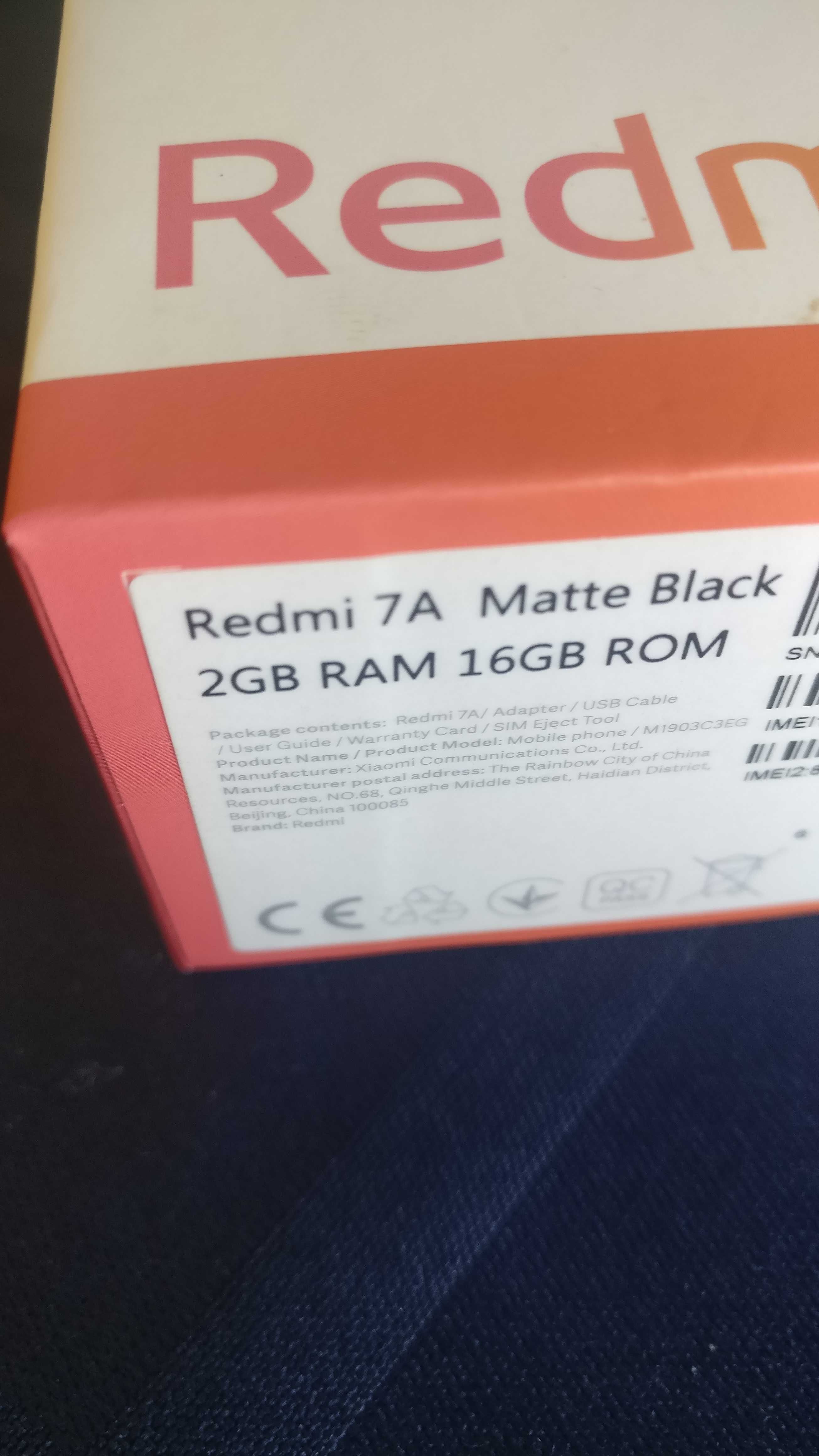 Telemóvel Xiaomi Redmi 7A usado, a funcionar perfeitamente