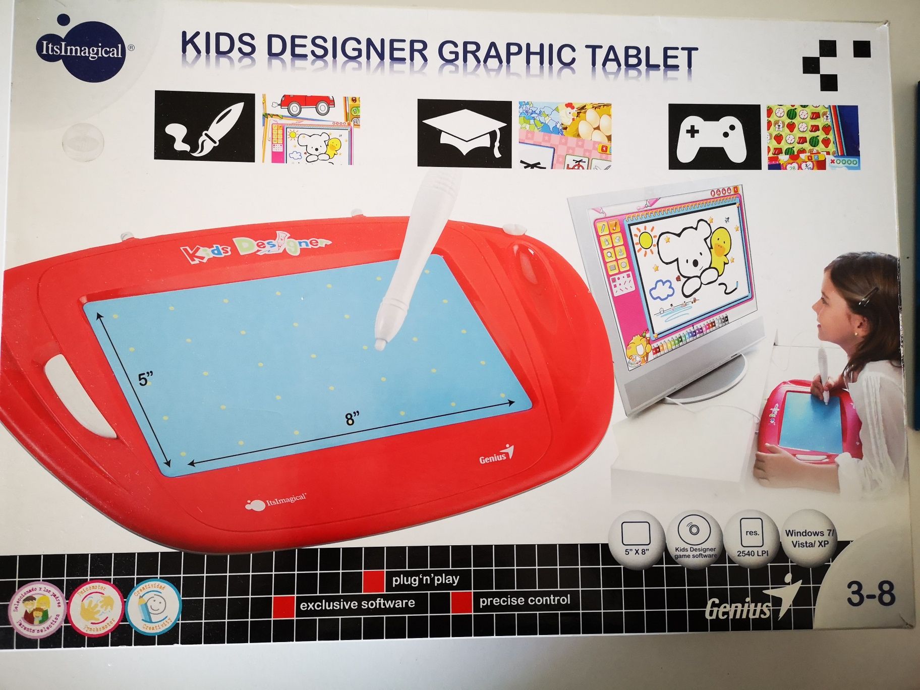 Kids designer graphic tablet - Imaginarium