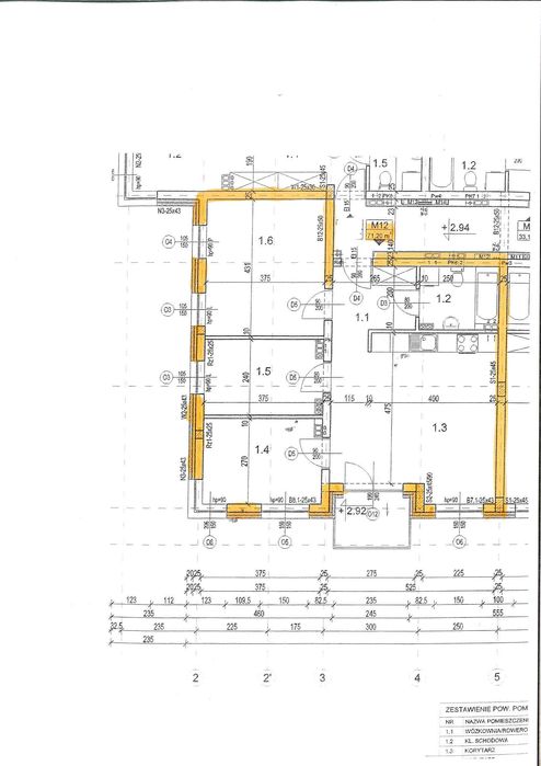 Mieszkanie 4 pokojowe do wynajęcia