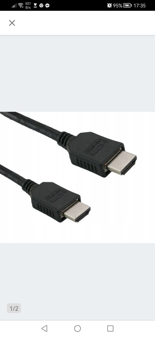 Kabel hdmi 1,5-1,8 m