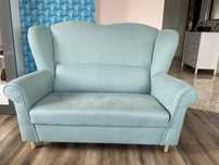 Sofa  dwuosobowa kolor miętowy