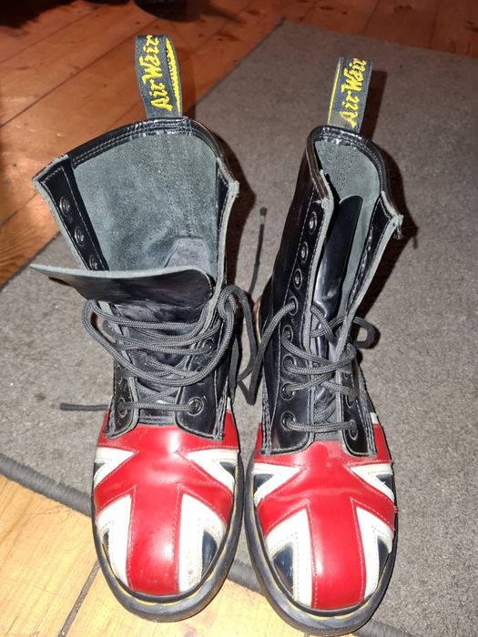 Dr.Martens Union Jack glany, trapery, flaga, 36