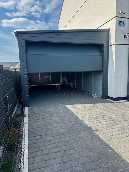 Garaż Blaszany 4,5x6m Brama Segmentowa Transport i montaż Gratis Nb280