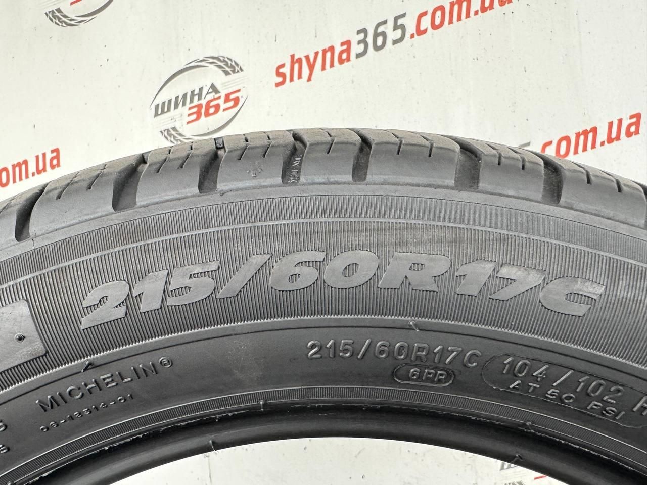 Шини бу літо 215/60 r17c michelin agilis plus dt 6mm