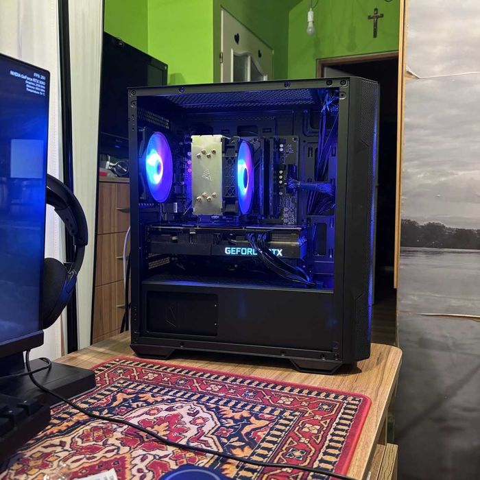 Komputer Gamingowy R7 5700x/RTX3080/32gb/1tb/GWARANCJA/WYSYLKA/RGB
