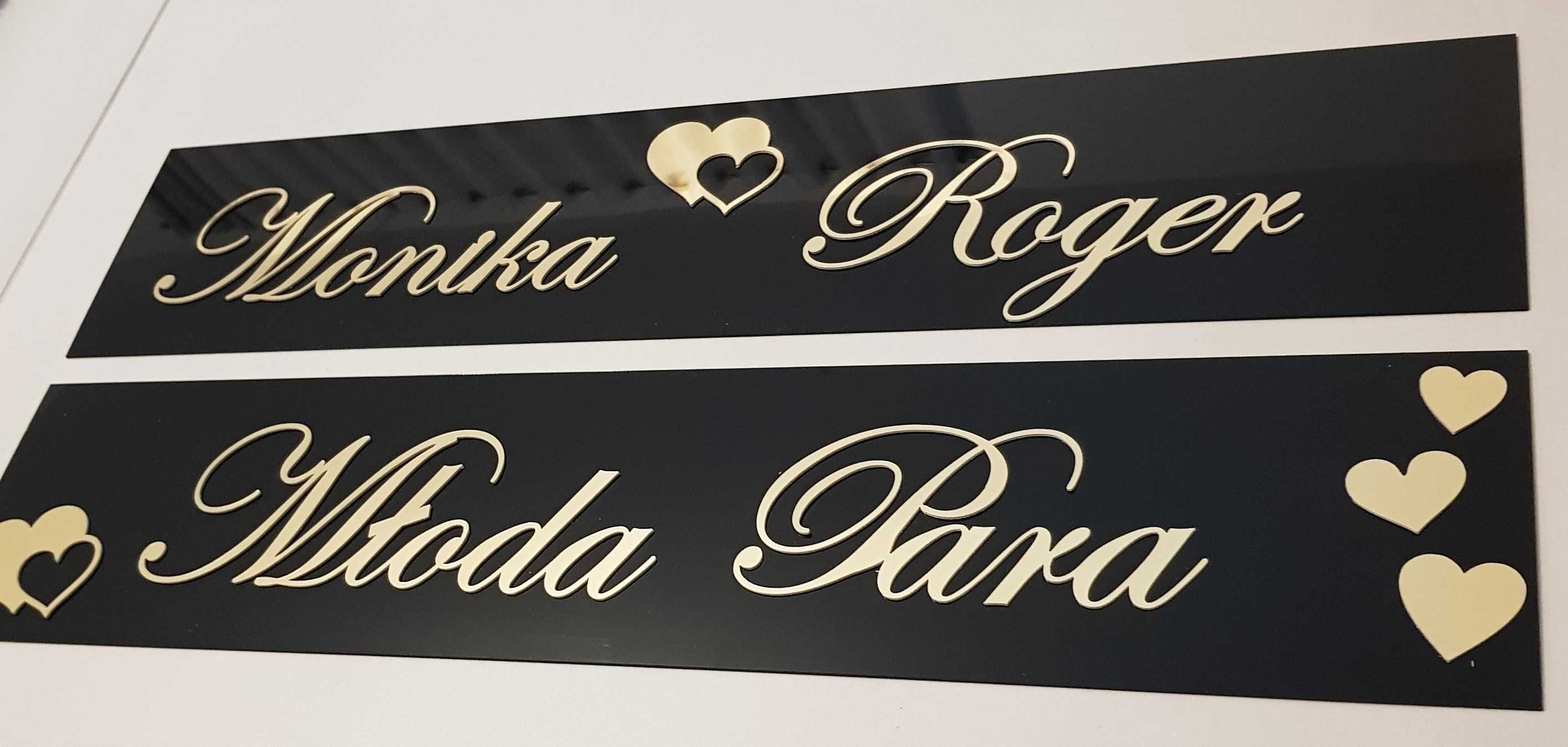 Rejestracja na ślub, personalizowana