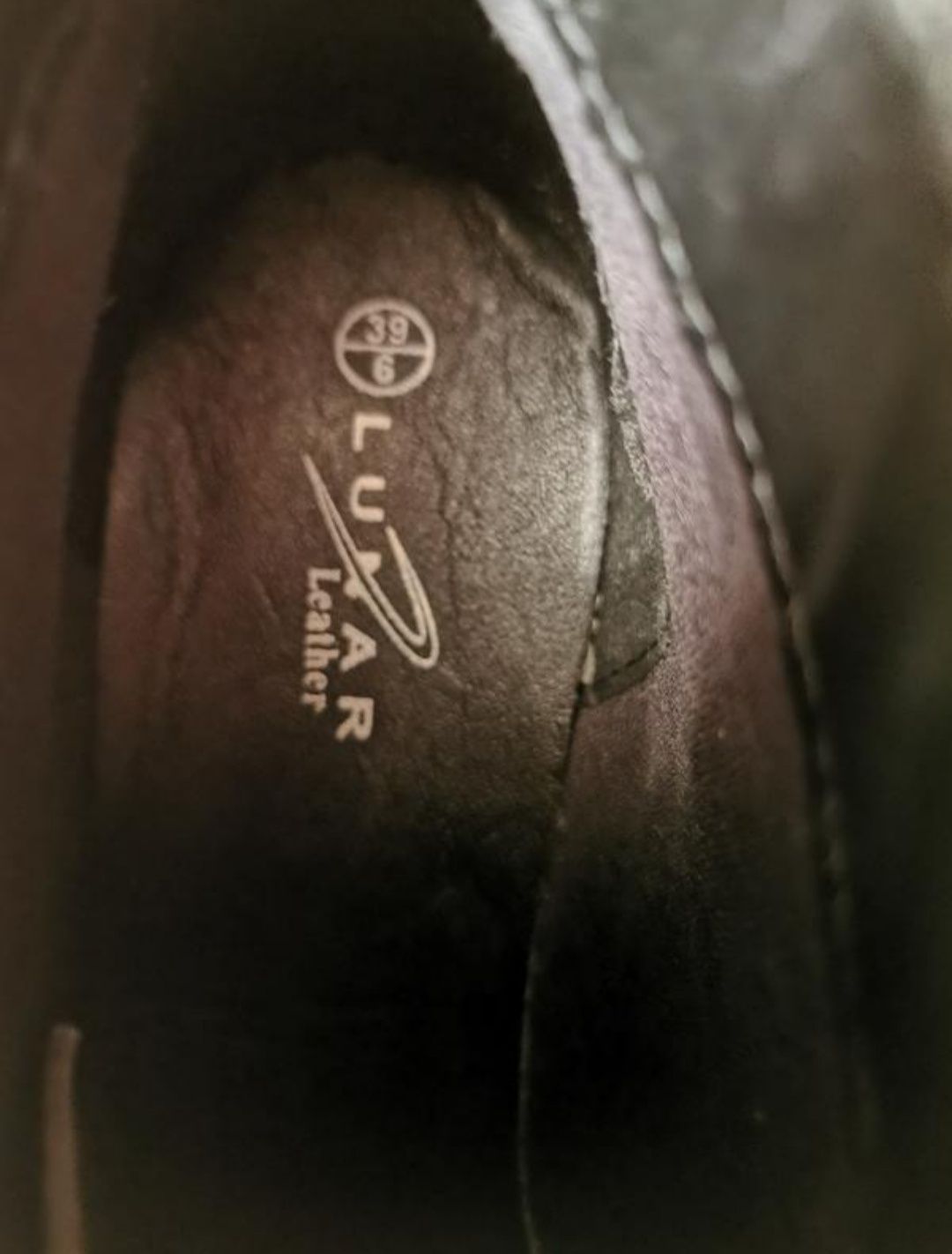 Кожаные ботинки Nike Lunar стелька 25.5 см