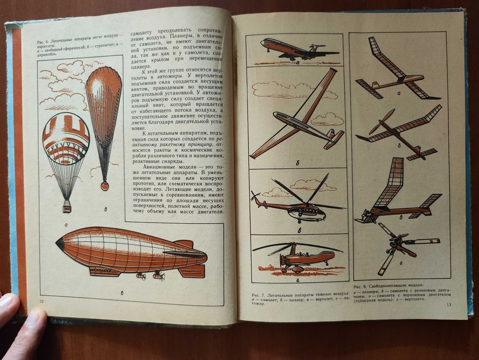 Простейшие авиамодели Ермаков A. 1984 г.