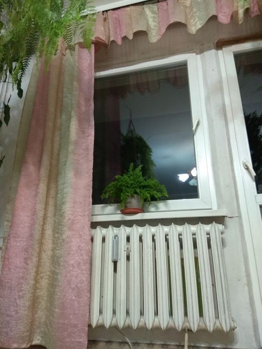 PRL Zasłony z szerokim lambrekinem