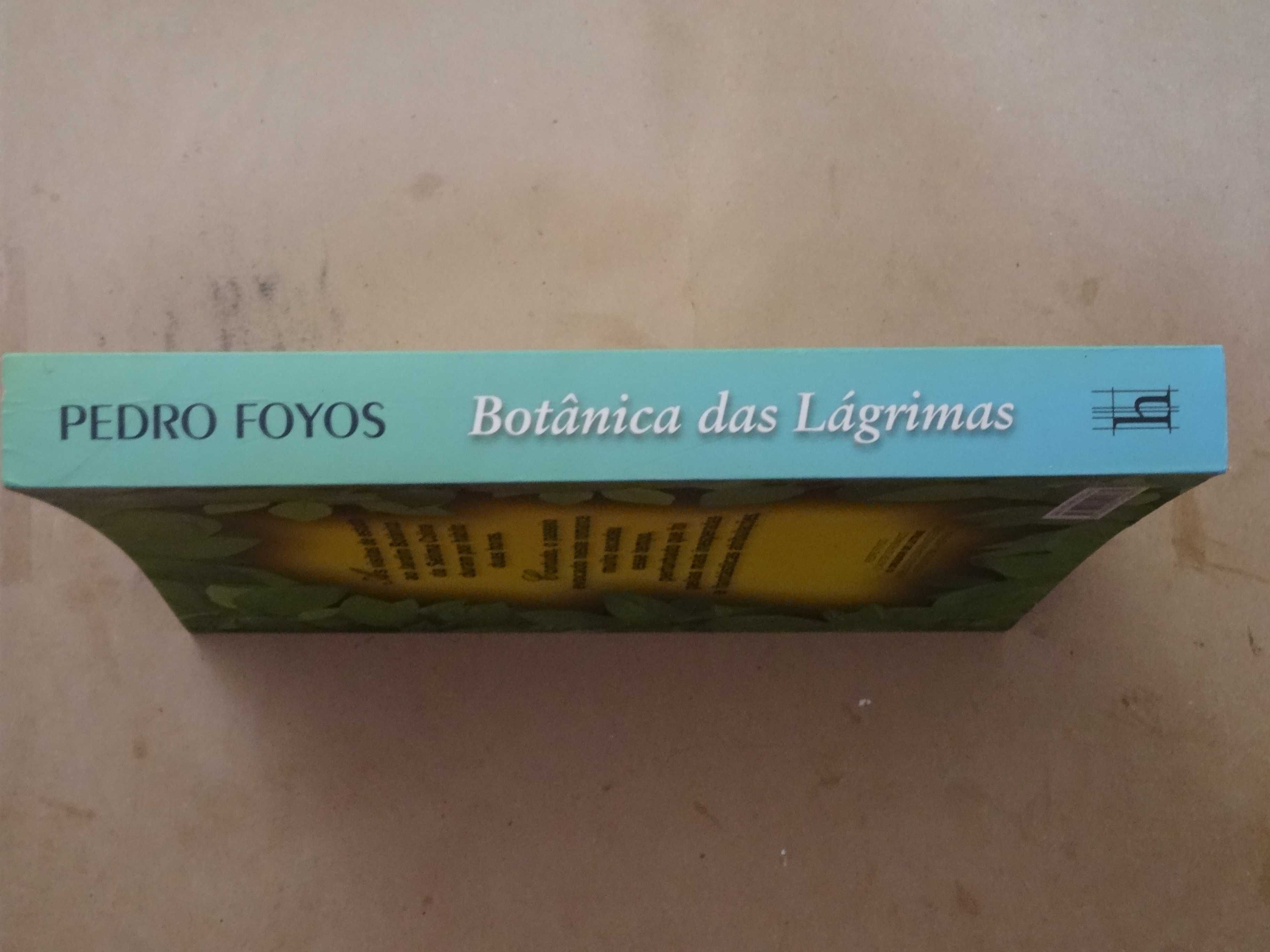 Botânica das Lágrimas de Pedro Foyos - 1ª Edição