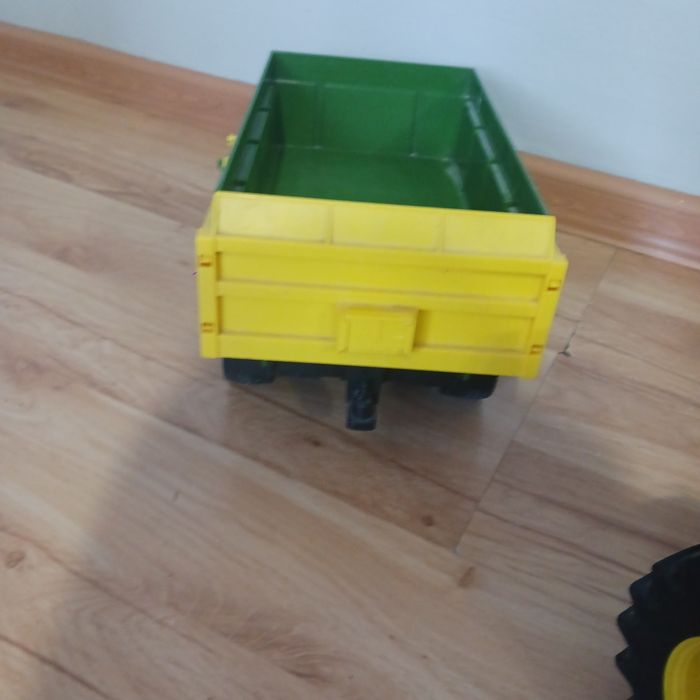 Traktor i przyczepa bruder