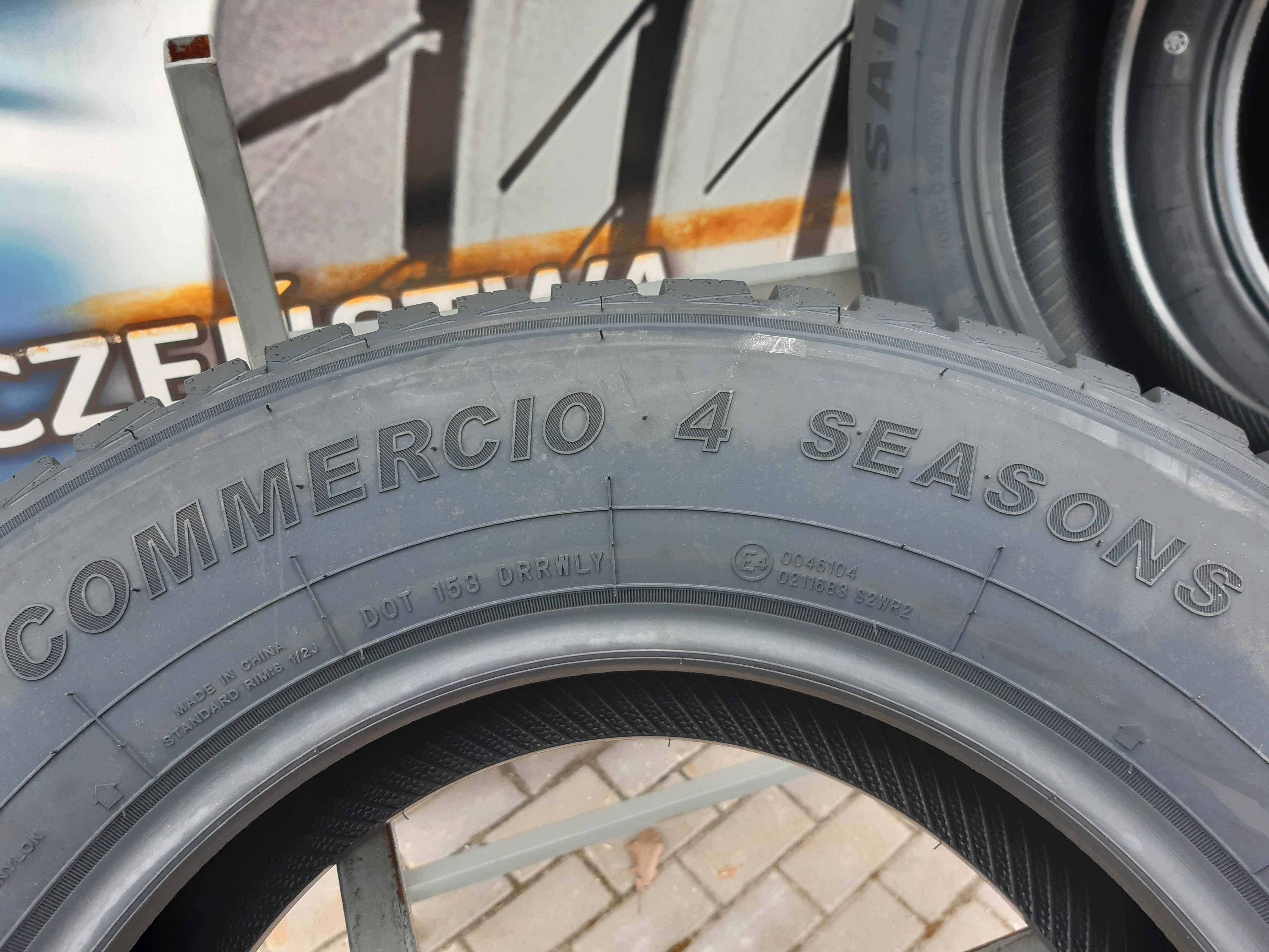 4xOpona Wielosezonowa 215/70 R15C 109S Sailun Commercio 4s Ducato