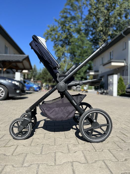 Wózek 2w1 Venicci Tinum 2.0 – gondola + spacerówka, bardzo dobry stan