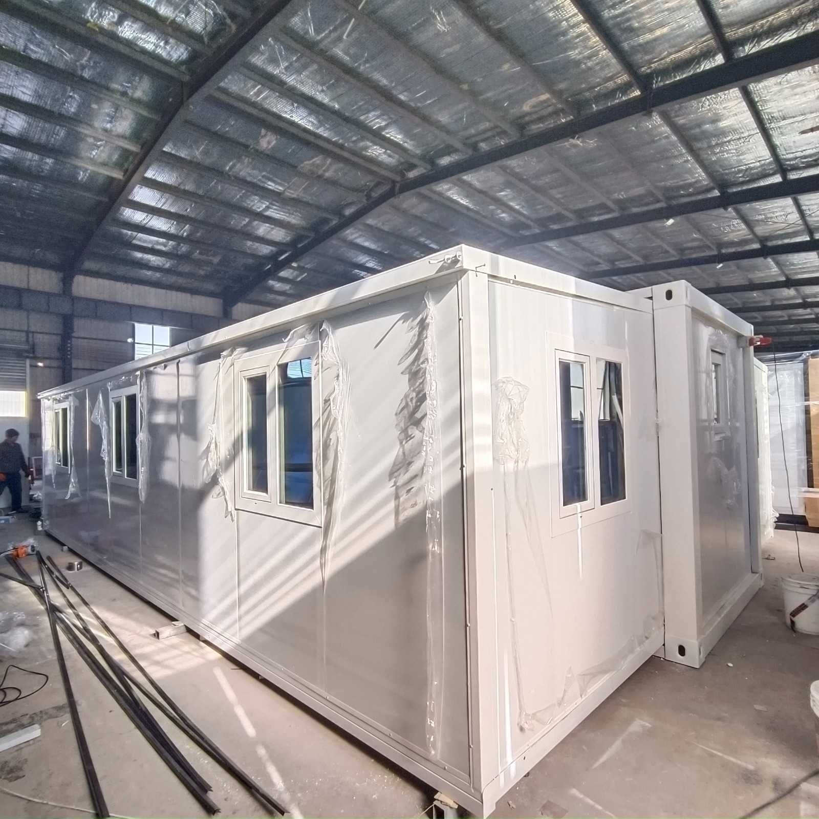 Kontener biurowy o powierzchni 72 m2, rozkładany, cena brutto FV23%