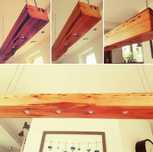 Lampa drewniana hand made