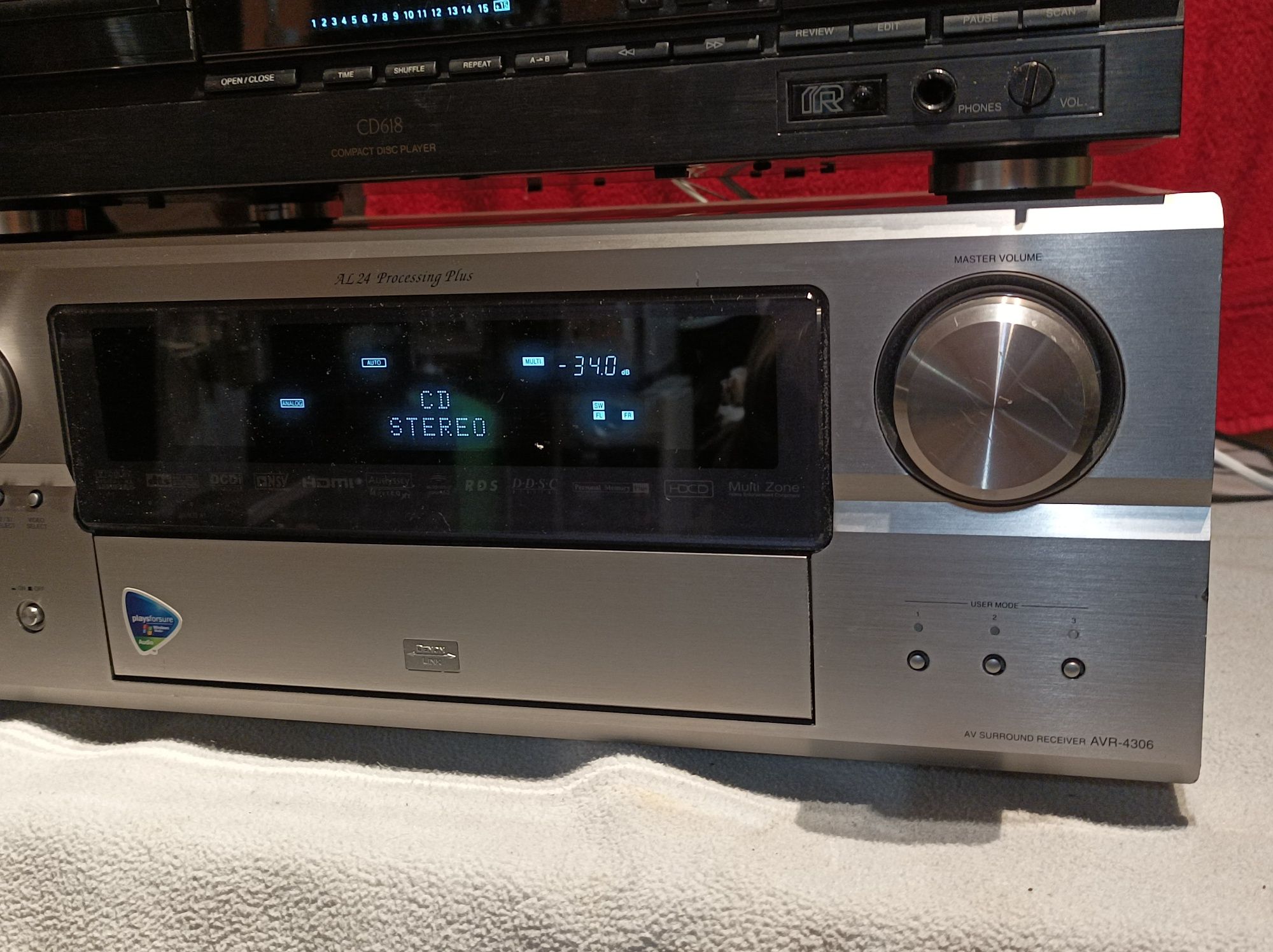 Potężny! Amplituner/kino Denon AVR-4306. Tanio!