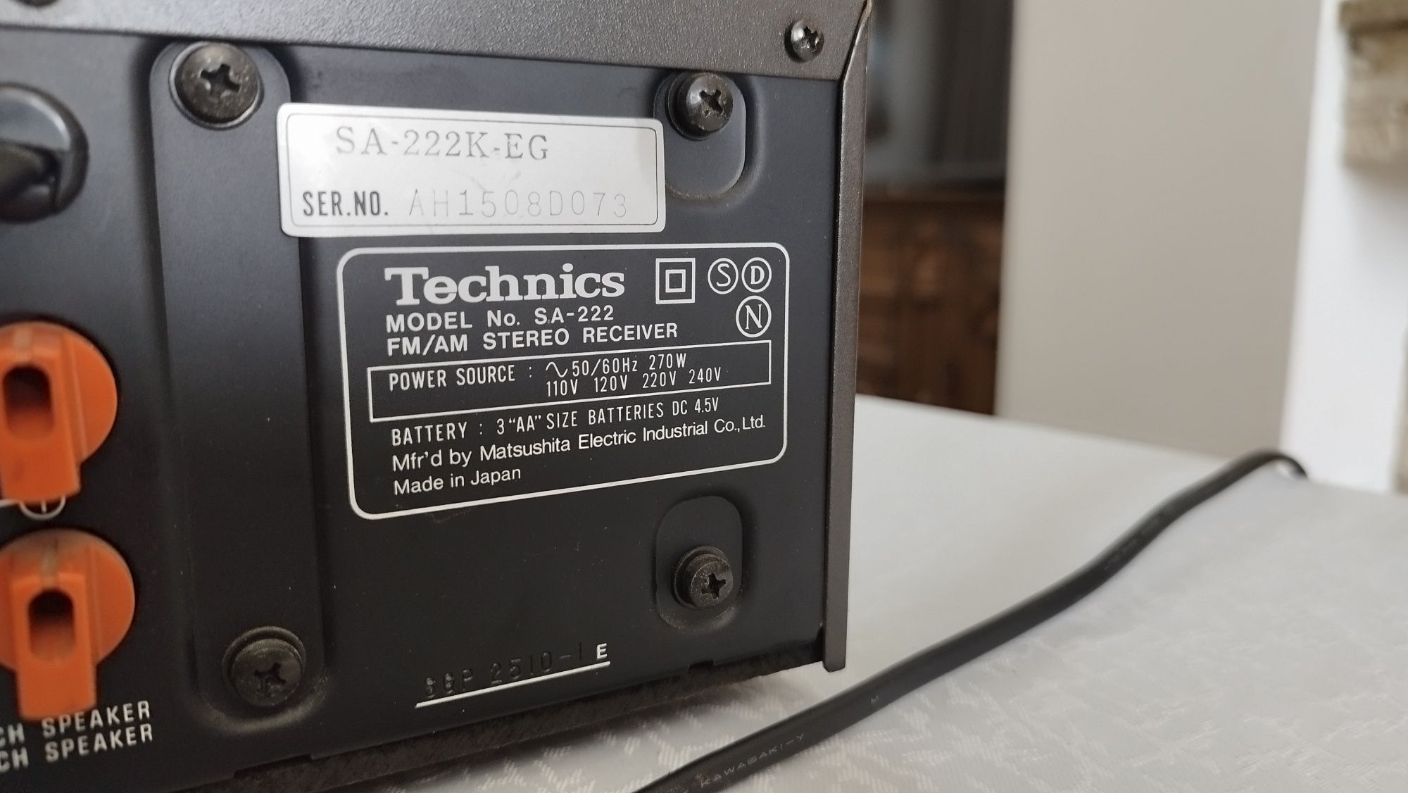 Amplituner Technics SA-222