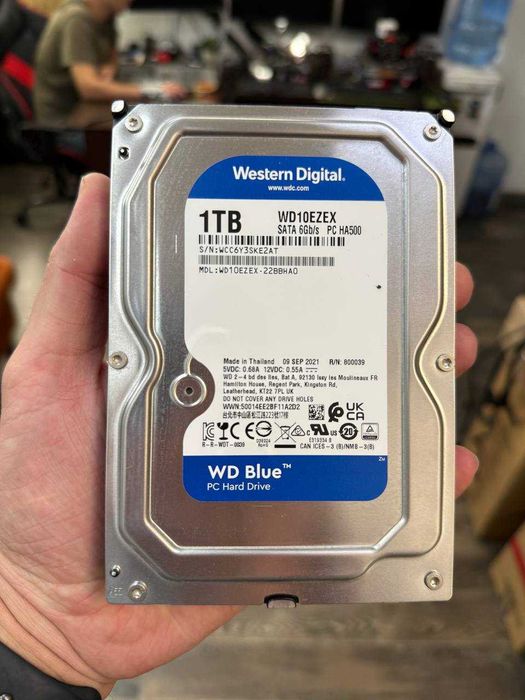Жорсткий диск Western Digital Blue 1TB 7200rpm 64MB  3.5 SATA III