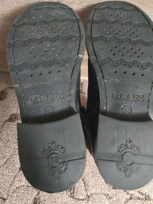 Шкіряні чоботи geox