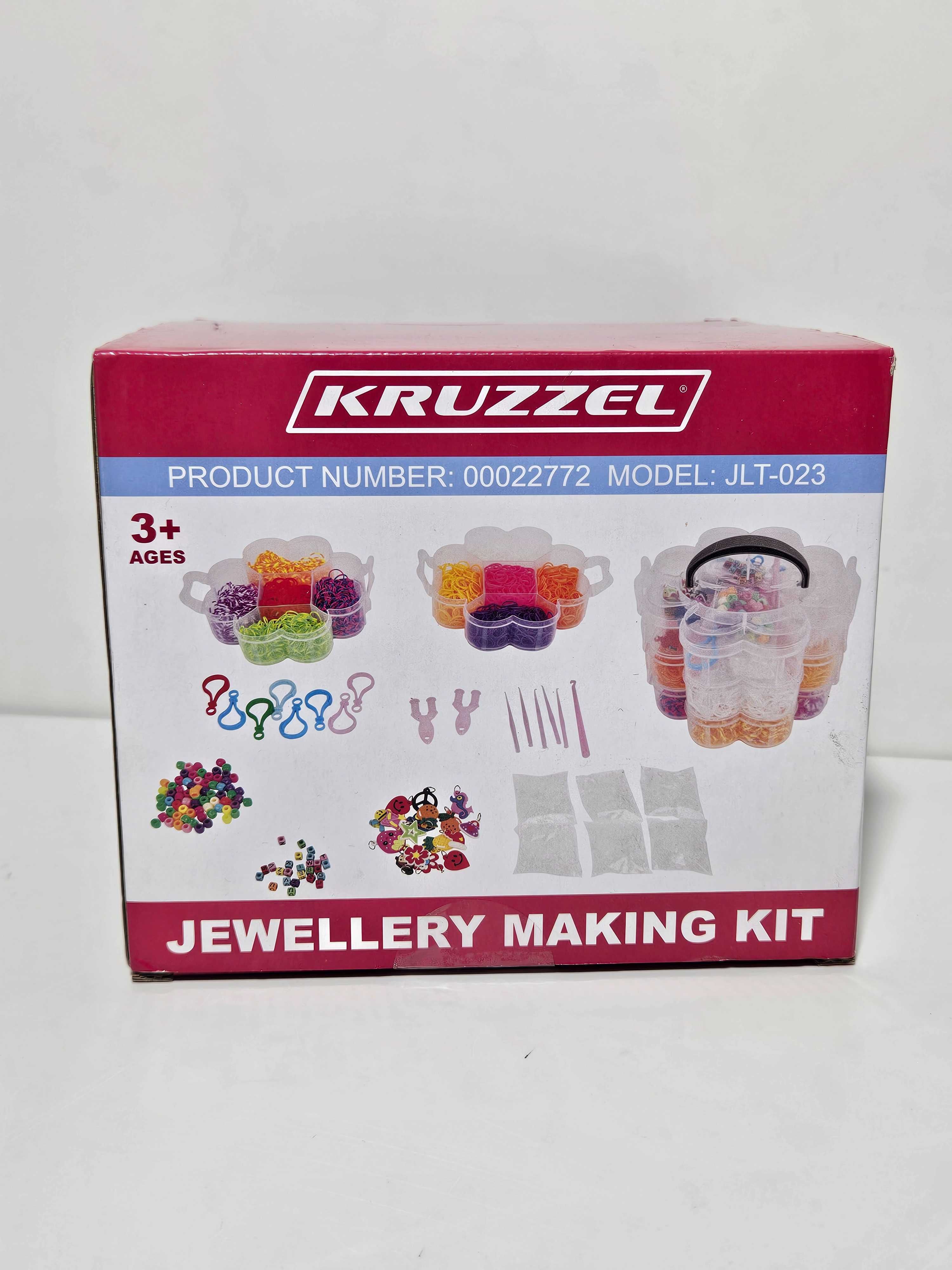 Gumki do Robienia Bransoletek Biżuterii Zestaw 3000szt KRUZZEL 22772