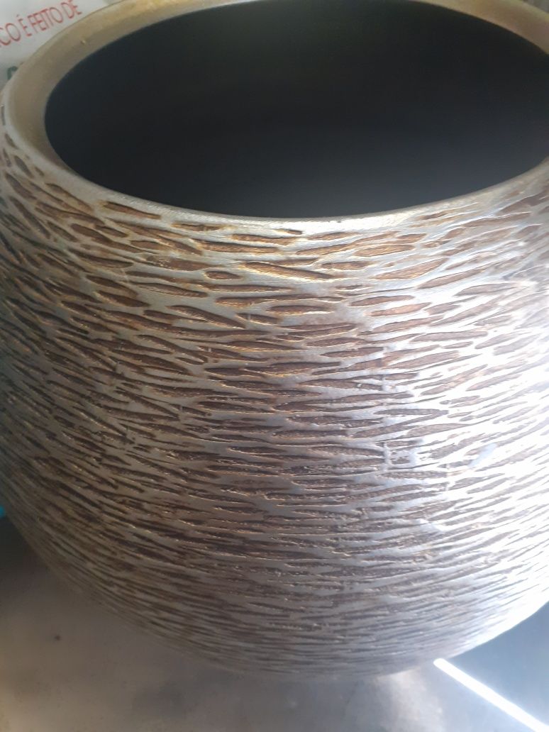 Vaso largo decoração