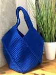 PROMOCJA !!! CHABROWA TOREBKA ze sznurka hand made