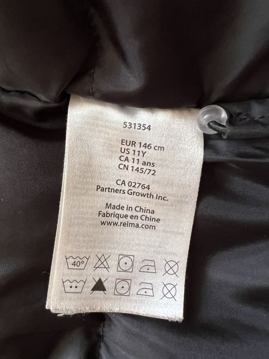 Зимова парка куртка пуховик Reima 146р