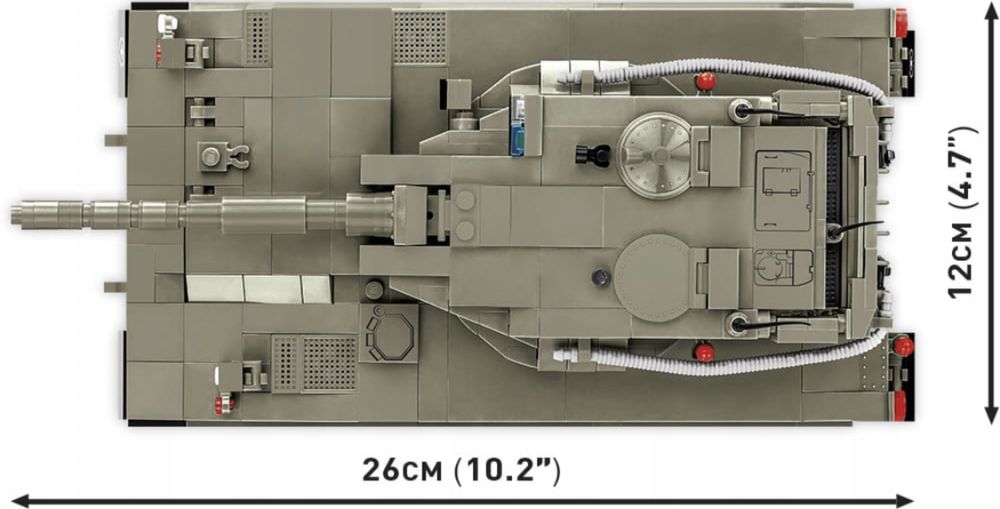 Klocki Cobi 2621 czołg Merkava MK. I/II