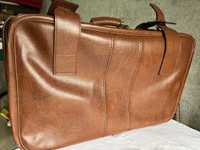 Mala Viagem Camel Vintage