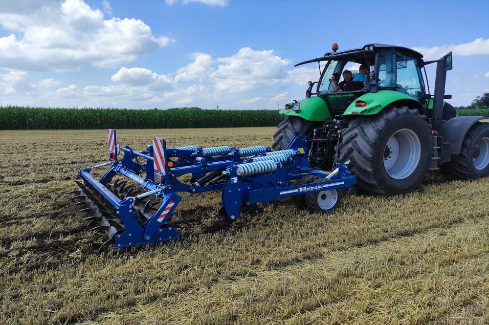 Głębosz zabezpieczenie sprężynowe Rolmako 3,0m ząb Michel