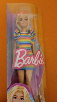 Lalka Barbie Fashionistas blond z aparatem na zęby nr 197