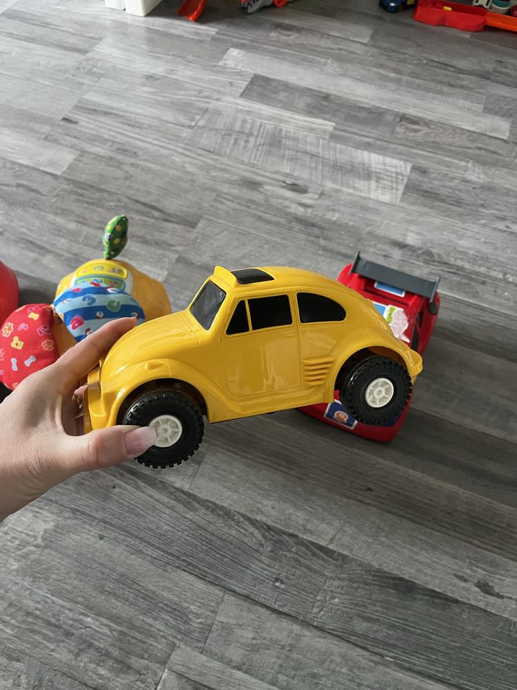 Zabawki zestaw autka mcqueen piesek interaktywny baby clementoni